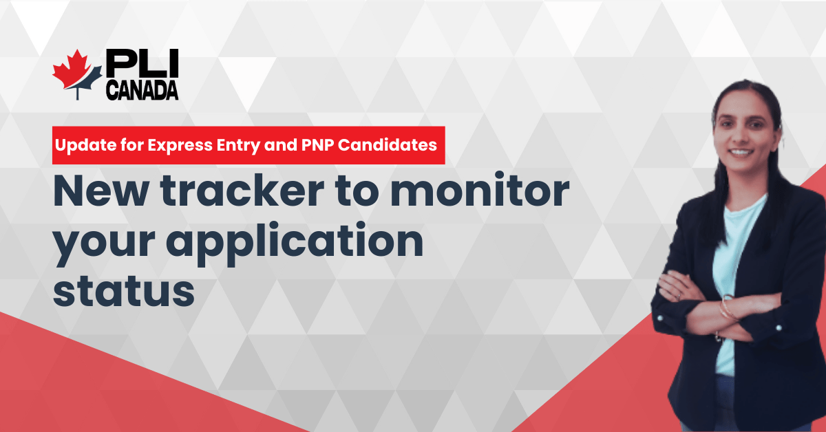 New tracker to monitor your application status